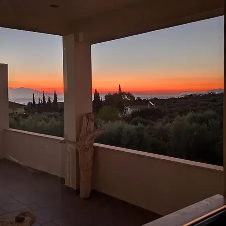 Spacious Family With Outdoor Cinema & Sea View * Akrata
